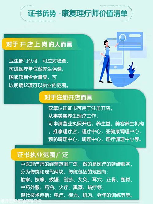 中医康复理疗师证考试内容是什么及有哪些颁发机构